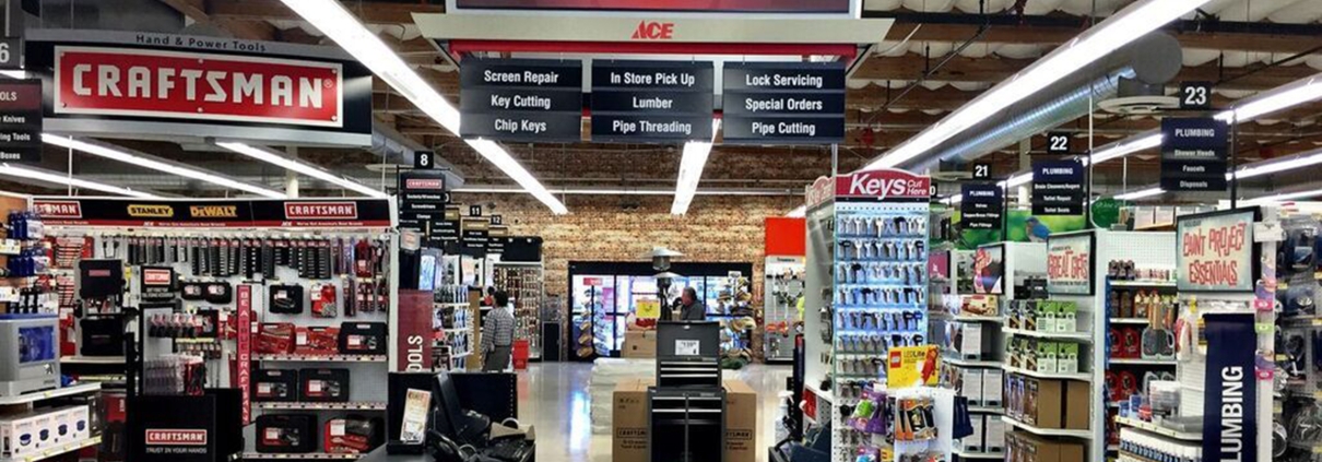 Ace Hardware kiosk system